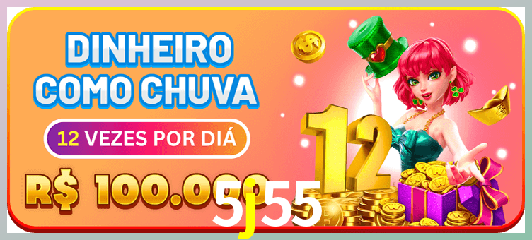 Aplicativo móvel 5j55 para iOS e Android
